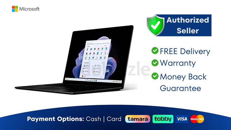 مايكروسوفت سيرفيس لاب توب 5 - 13.5 بوصة ● الضمان | التسليم المجاني | AD768563266082937859114
