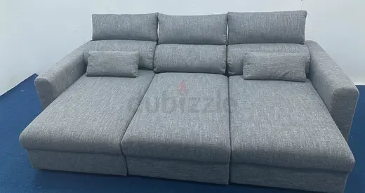 IKEA eskilstuna dark grey color lshape sofabed with storage
