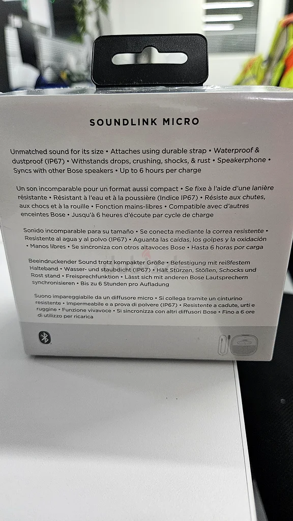 مكبر صوت BOSE بلوتوث جديد تمامًا - علبة غير مفتوحة63261839092481112