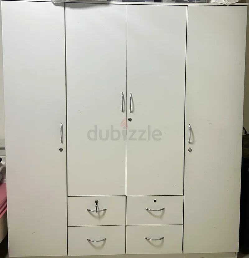 4 door white wardrobe for sale628638225912331128