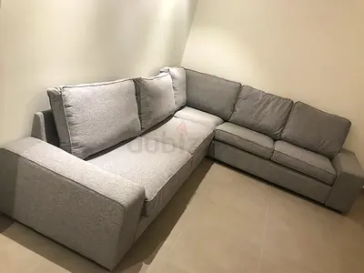 Brand new condition IKEA kivik lshape sofa grey color