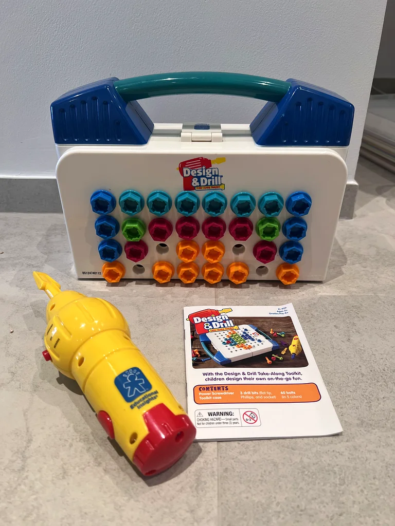 Creative Construction Fun with Design  Drill Set!632257356980491127