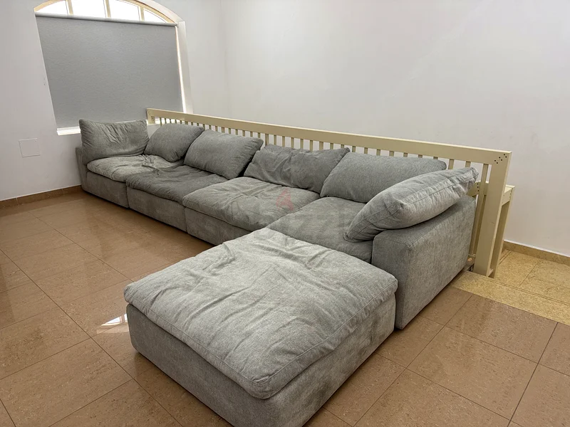 Stylish Modular Grey Sofa632651055892491129