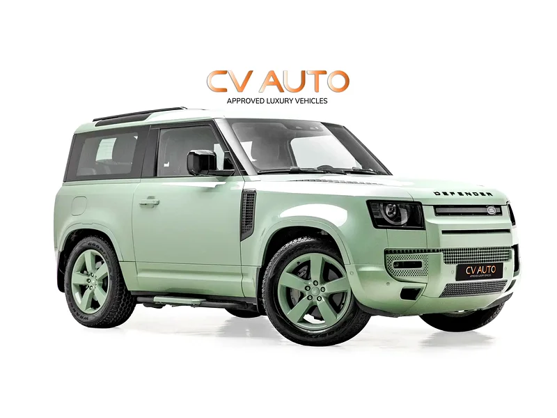 2023 | Land Rover Defender | 75th Limited Edition P400 | GCC Spec | With Warranty and SC63175701312897112