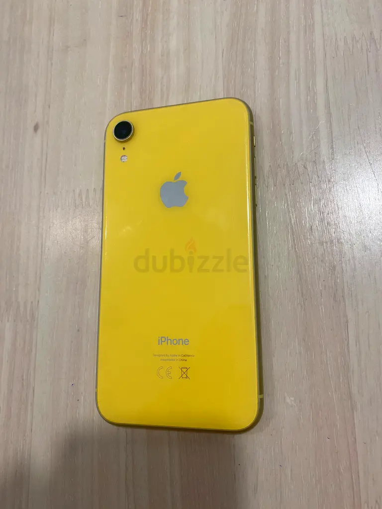 iPhone XR yellow perfect