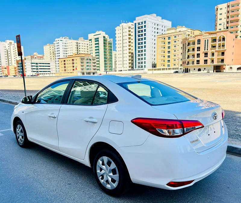 Super Clean Toyota Yaris 2021 | Low KM | 19–20 km/L | AED 37,500 Only!63158342725123113