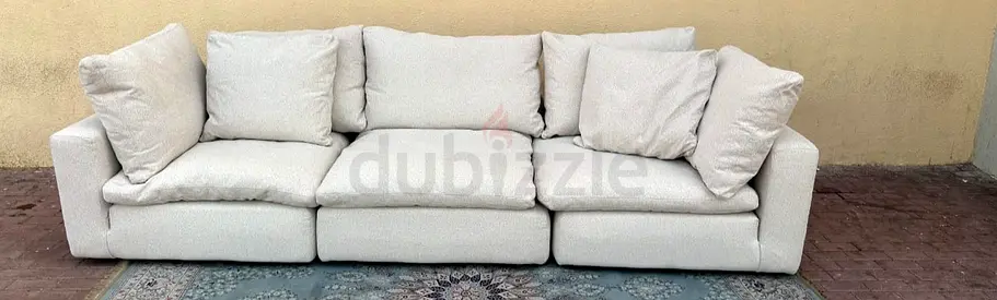 Brand New condition marina home beige color sofa