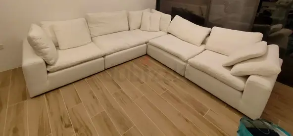 Marina home modular white sofa