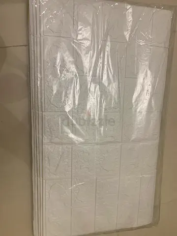 Stylish White Textured Wall Stickers for Modern Decor (2*5)