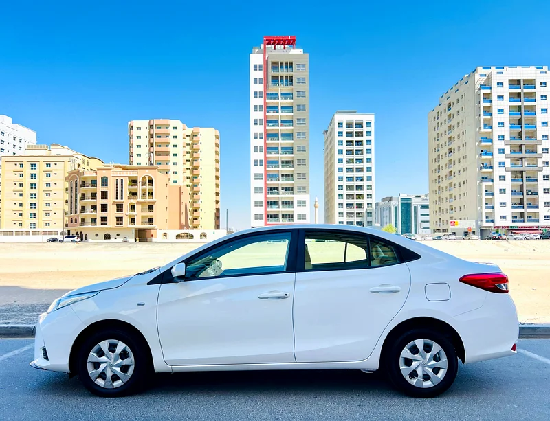 Super Clean Toyota Yaris 2021 | Low KM | 19–20 km/L | AED 37,500 Only!63158342725123114