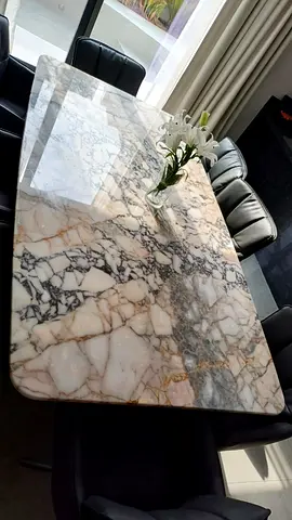Elegant Marble Dining Table - Perfect for Your Home