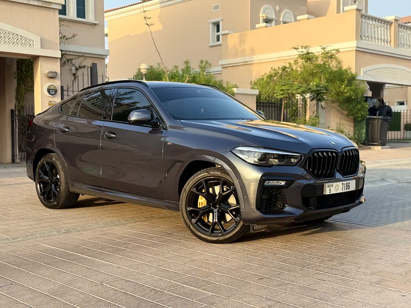 BMW X6 Grey Full Option 4.0 MKit 2021 In Excellent Condition63158800912130114