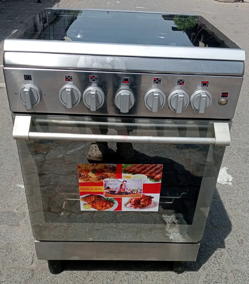 Gas cooking range 60+60