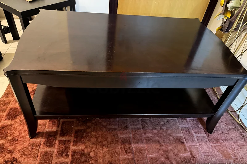 Real solid wood coffee table63216347748737110