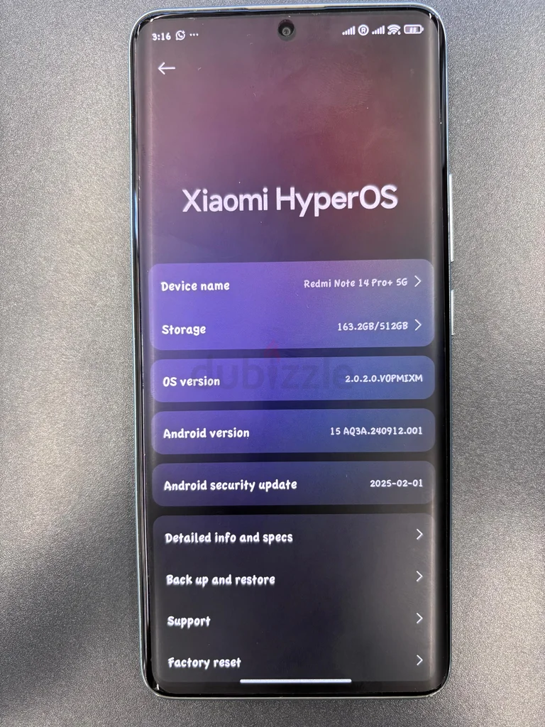 شاومي ريدمي نوت 14 برو بلس 5G - 12 جيجا بايت / 512 جيجا بايت62864710339970112