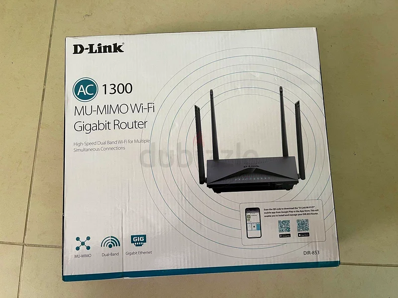 راوتر D-Link AC1300 MU-MIMO واي فاي جيجابت - اتصال سريع وموثوق63255523844737110