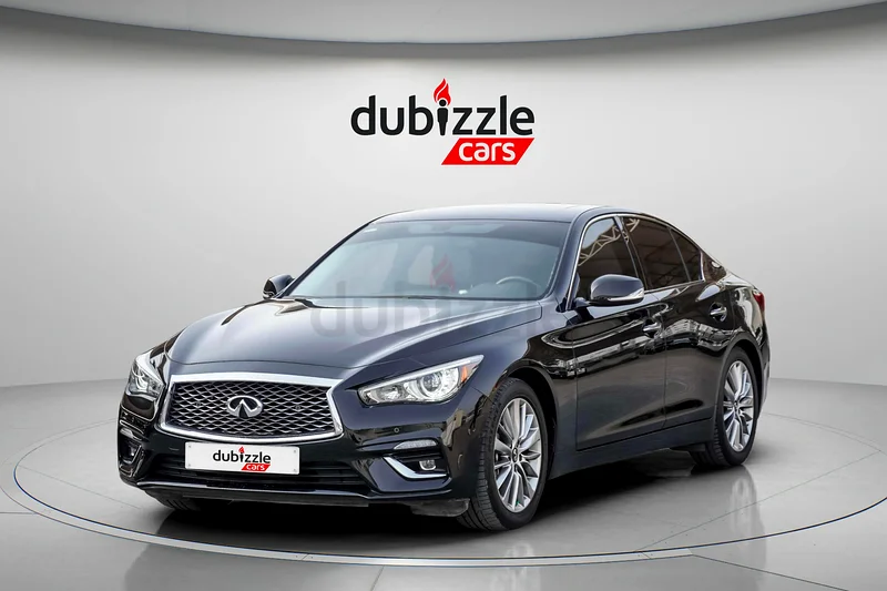 AED 1549/month | 2023 Infiniti Q50 Luxe | GCC Specs | Ref#32030063222807832835112
