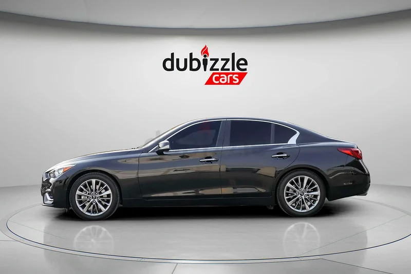 AED 1549/month | 2023 Infiniti Q50 Luxe | GCC Specs | Ref#32030063222807832835114