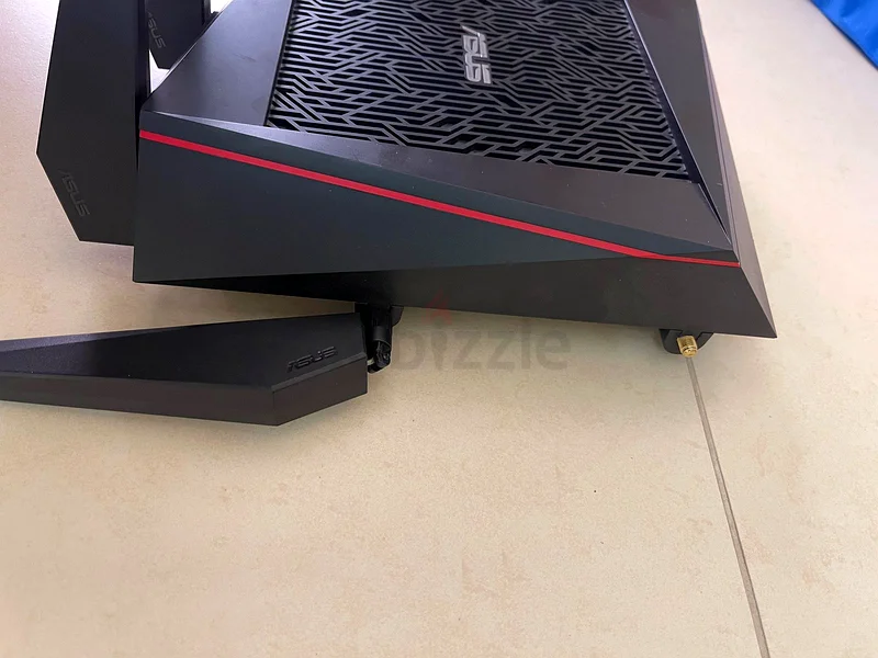 جهاز توجيه لاسلكي عالي السرعة من ASUS، طراز RT-AC5300، للبيع!63255524061187112