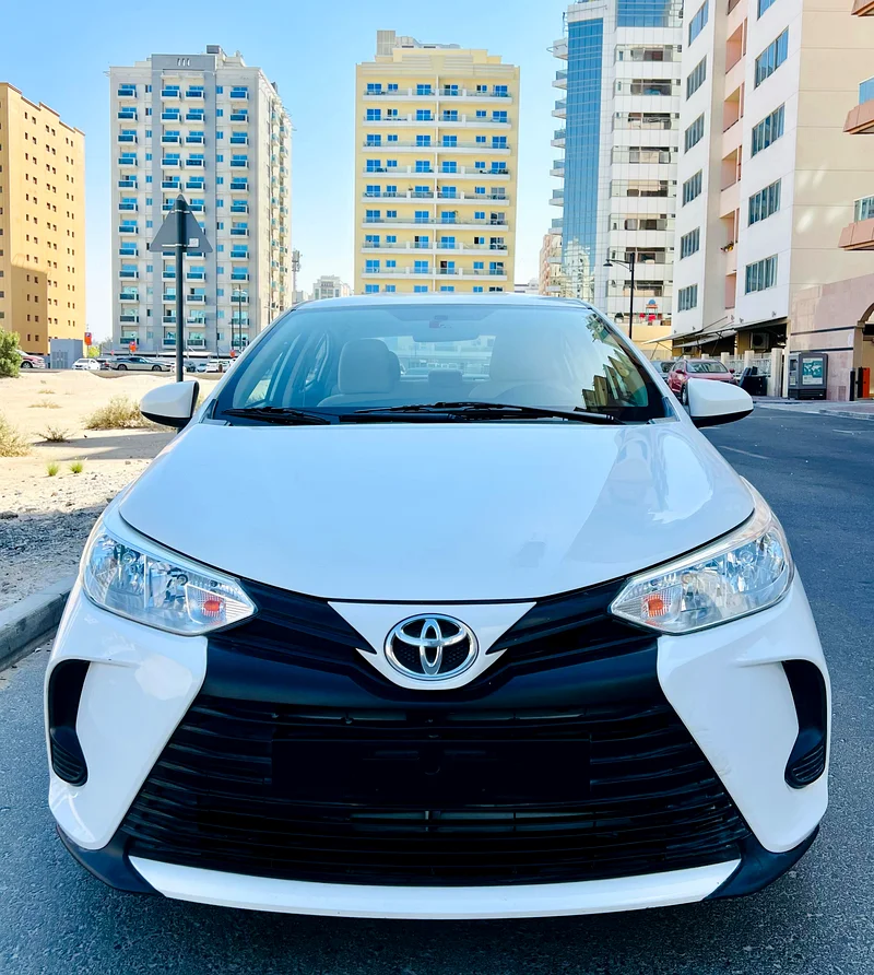 Super Clean Toyota Yaris 2021 | Low KM | 19–20 km/L | AED 37,500 Only!63158342725123112