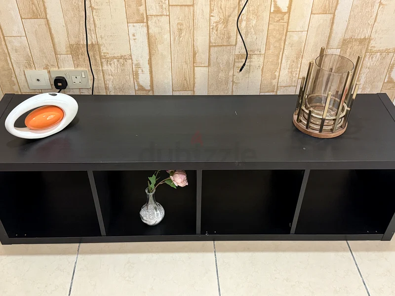 Stylish Modern Black TV rack, Tv trolly63179862762498111
