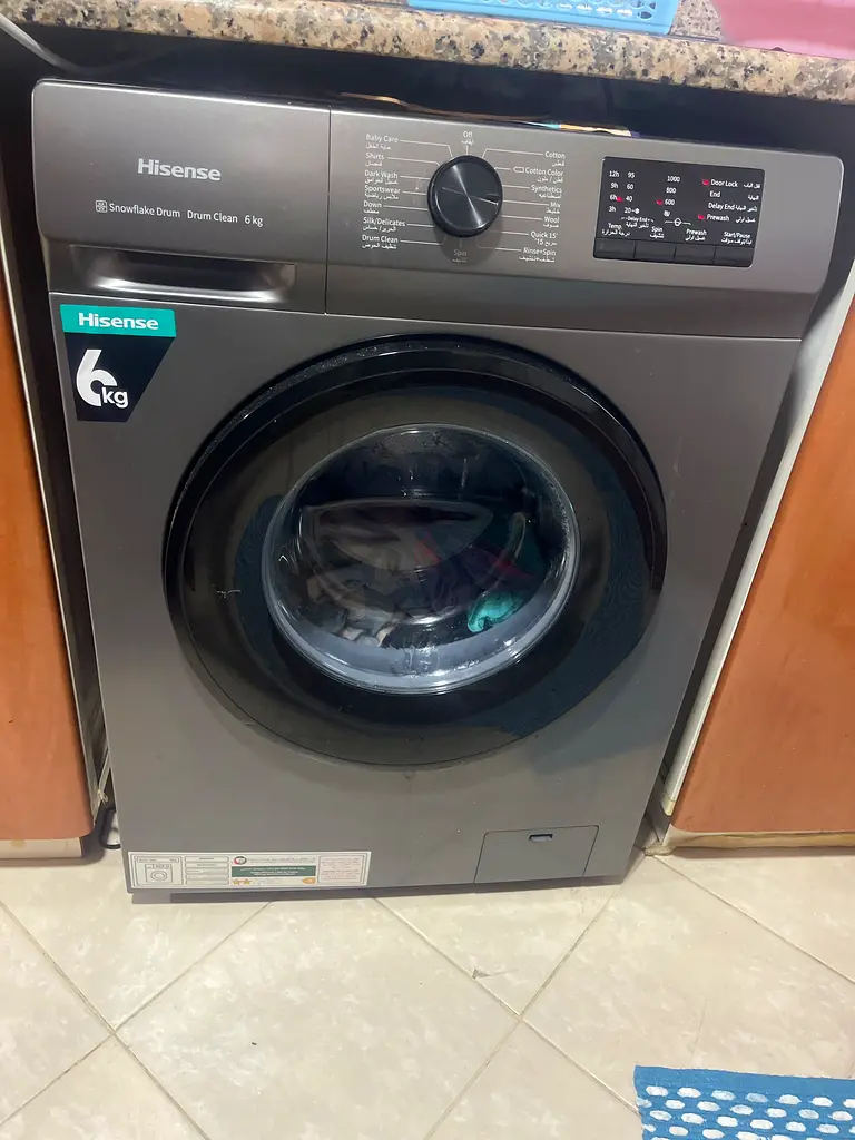Hassle-Free Laundry with Hisense 7kg Washing Machine