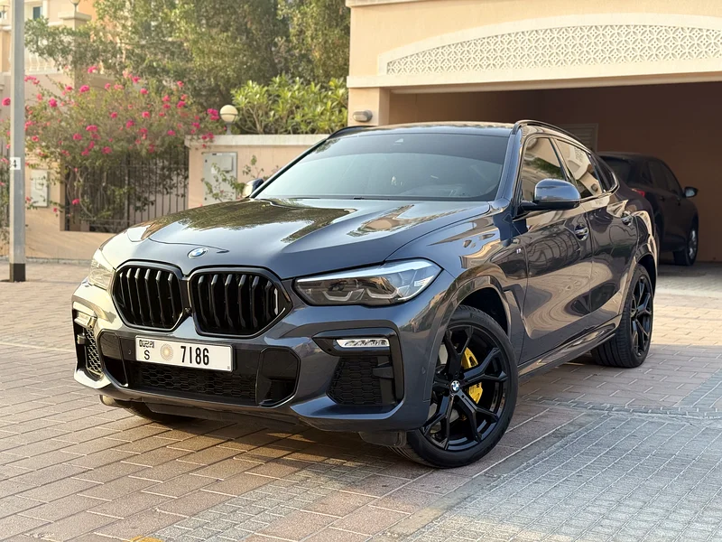 BMW X6 Grey Full Option 4.0 MKit 2021 In Excellent Condition63158800912130111