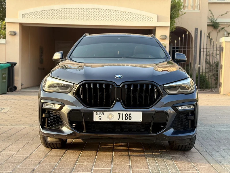 BMW X6 Grey Full Option 4.0 MKit 2021 In Excellent Condition63158800912130113