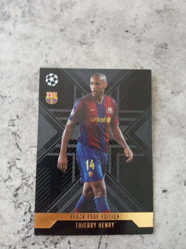 Thierry Henry black edge edition match attax 24/2563208860019074110
