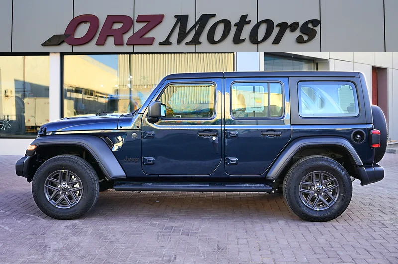 3 YRS OR 60K DEALER WARRANTY - 2025 JEEP WRANGLER 4DR SPORT FATHOM BLUE63152289053697111