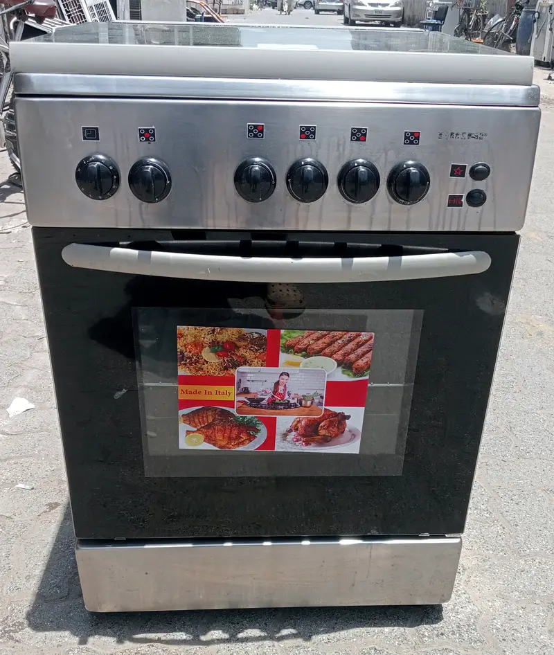 Gas cooking range 60+60