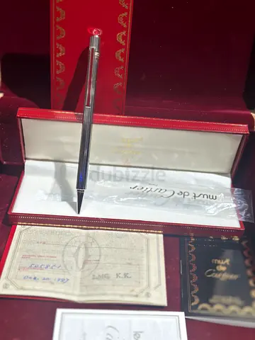 Cartier Elegant Limited Edition Mans Pen with Certificate