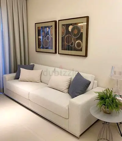 Sleek Modern Sofa with Chic Accents