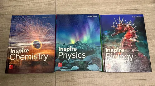School Inspire Science books G9-12