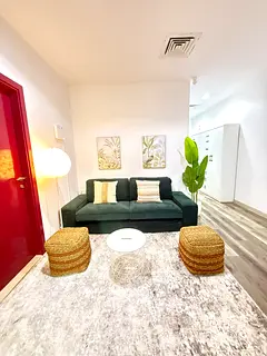 PREMIUM MEN BEDSPACE |BURJUMAN METRO EXIT 4 | BRAND NEW | ALL INCLUSIVE RENT WITH HOUSE KEEPING