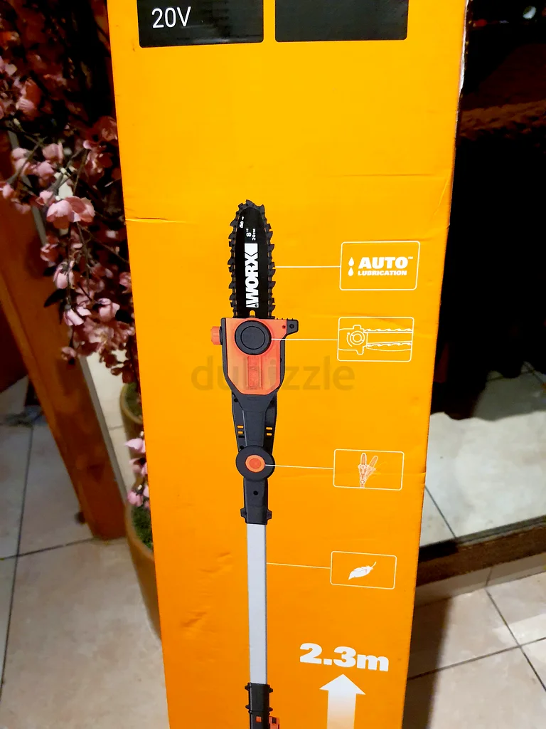 Transform Your Garden with the WORX Cordless Pole Pruner/Saw!63252943428354112