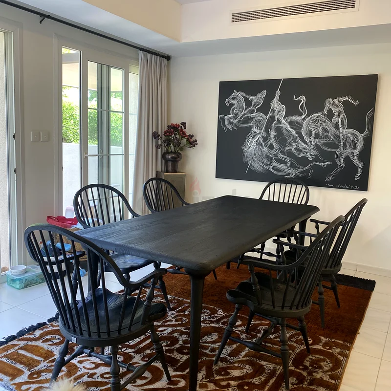 Elegant Wooden Dining table with 6 Chairs.62863822597378111