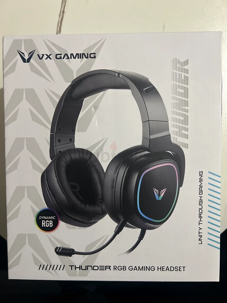 Vx Gaming Thunder RBG Gaming Headset - Ultimate Audio Experience!63229310129538111