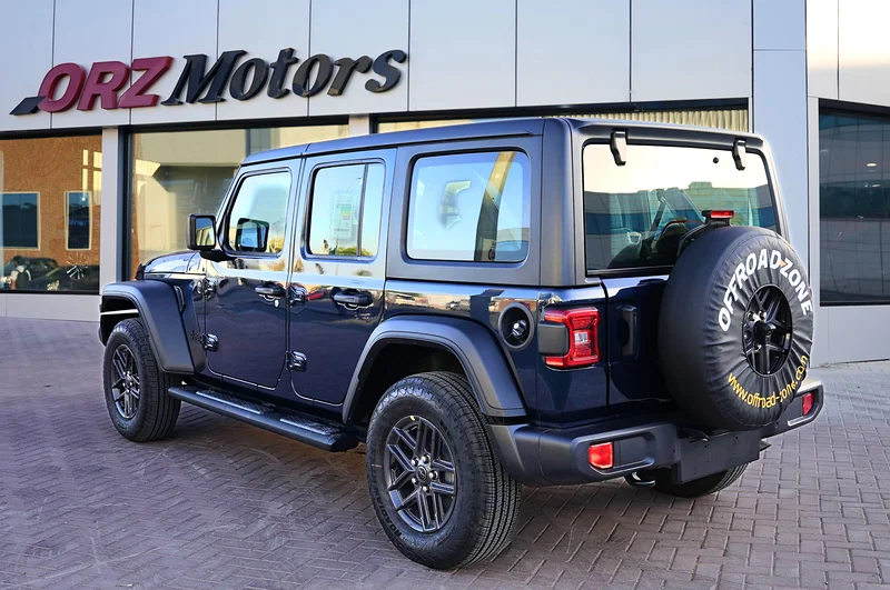 3 YRS OR 60K DEALER WARRANTY - 2025 JEEP WRANGLER 4DR SPORT FATHOM BLUE63152289053697112