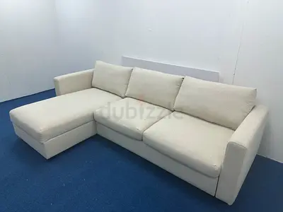 As perfect condition Ikea vimle lshape sofabed under storage