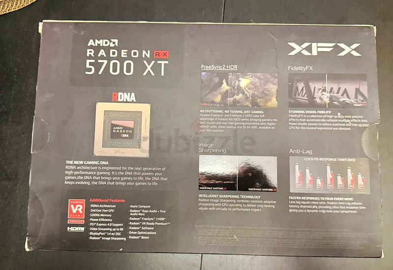 Power Up Your Gaming PC with XFX Radeon RX 5700 XT Graphics Card!63257116665857111