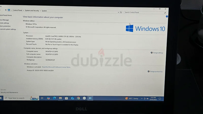 Dell Laptop63255527581314112