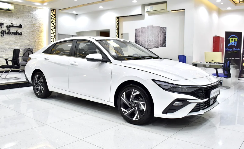 AED 924 EMI for 5 years | Hyundai Elantra (2025 Model) in White Color, Chinese Specs63169915267075112