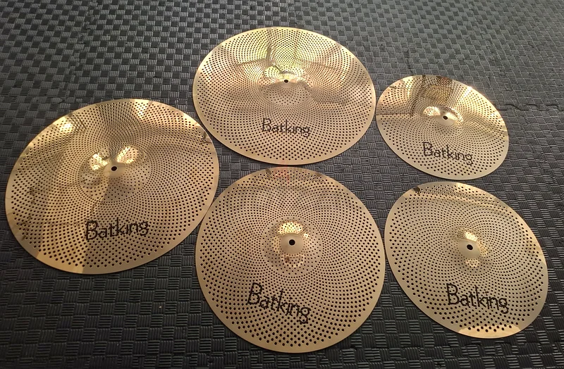 Batking Set of Professional Drummer Cymbals by Barking63231196689410111