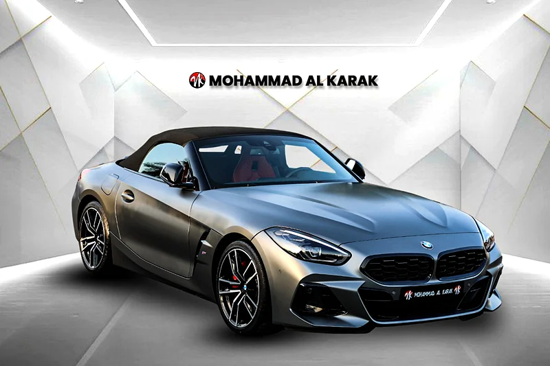 2024 BMW Z4 CONVERTIBLE - GCC - AGMC WARRATY+SERVICE COTRACT - M-KIT- GRAY MATTE - AMAZING CONDITION63161067890435112
