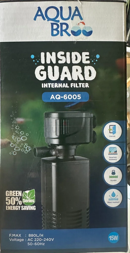 AquaBoo Inside Guard Internal Filter AQ-6005 and Boyu Sponge Filter629316807959051115