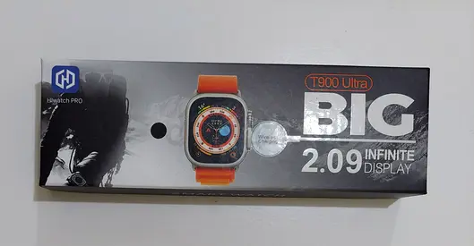 ⌚T900 Ultra Smart Watch – Big 2.09” Infinite Display | Bluetooth Calling | Like New with Box