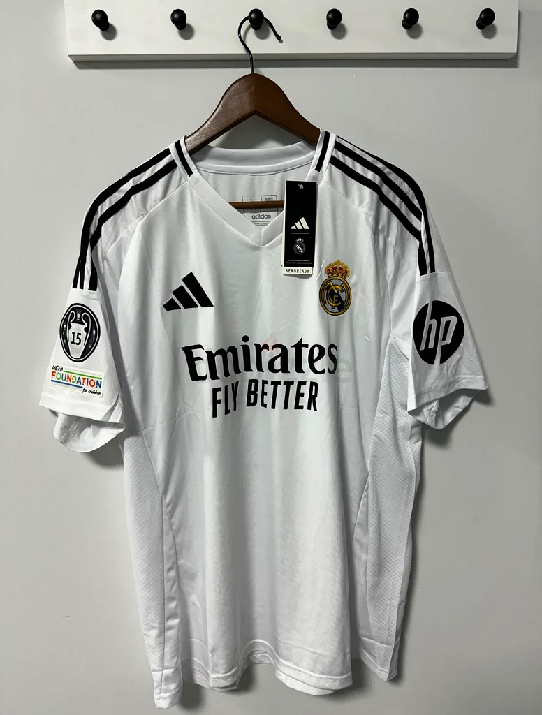 Real Madrid 2024-25 White Jersey632651019189781126
