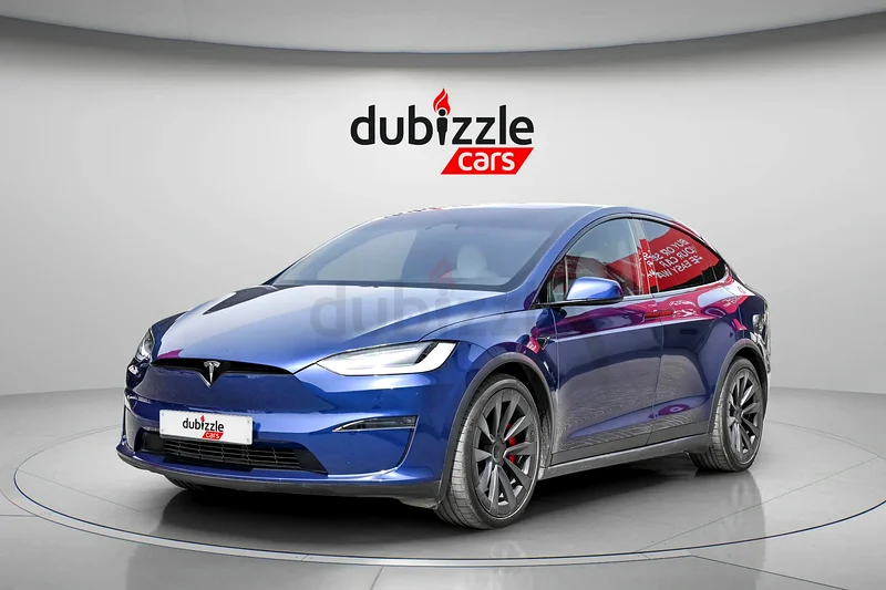AED 5318/month | 2023 Tesla Model X Plaid | GCC Specs | Ref#32392263134989331587112