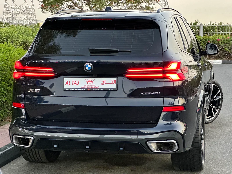 BMW X5 X40i M-Sport 2025 GCC UNDER WARRANTY AND CONTRACT SERVICE FULL OPTION63159711390850114